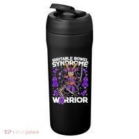 Irritable Bowel Syndrome Warrior Samurai Cat 24oz Duet Stainless Steel Tumbler thumb 3