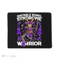 Irritable Bowel Syndrome Warrior Samurai Cat Mousepad thumb 0
