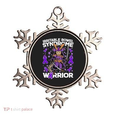 Irritable Bowel Syndrome Warrior Samurai Cat Ornament