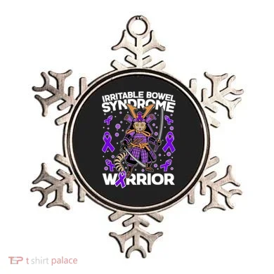 Irritable Bowel Syndrome Warrior Samurai Cat Ornament