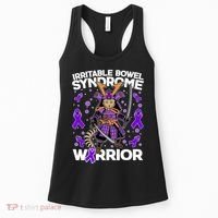 Irritable Bowel Syndrome Warrior Samurai Cat Women's Tank Top thumb 0
