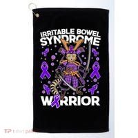 Irritable Bowel Syndrome Warrior Samurai Cat Golf Towel thumb 0