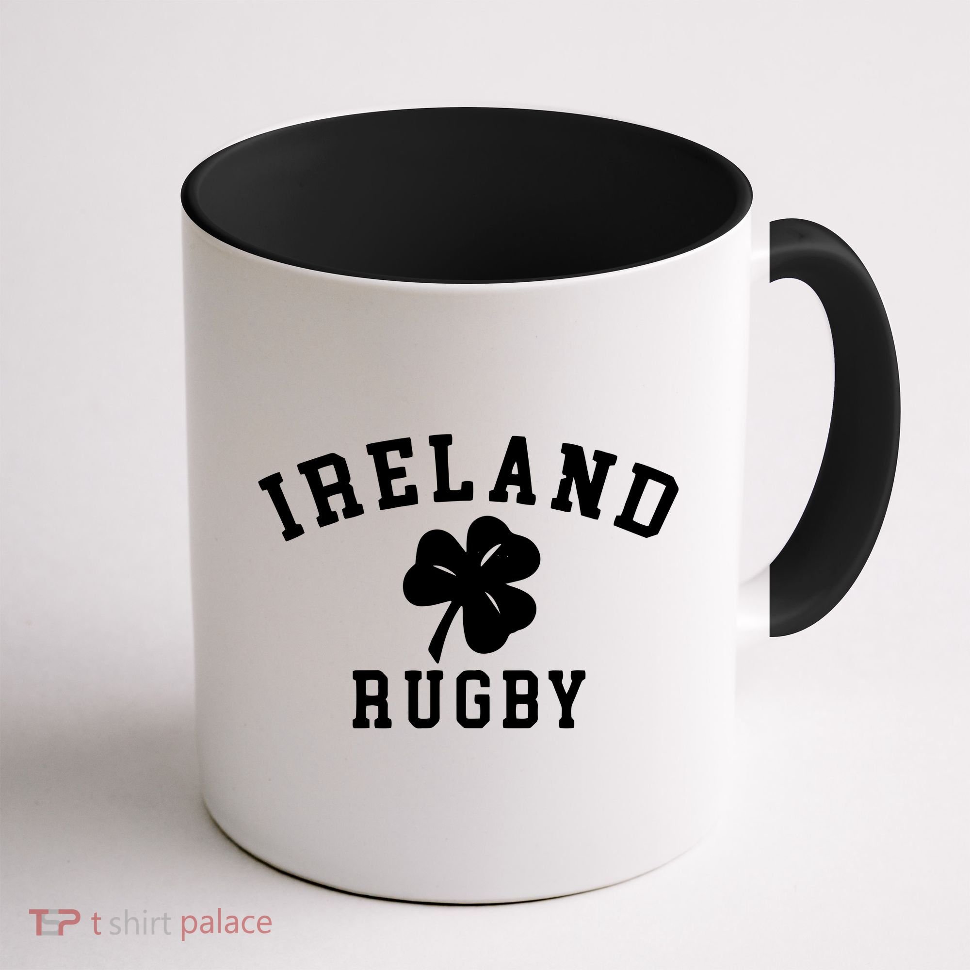 IRELAND RUGBY Shirts Irish Shamrock Rugby Coffee Mug