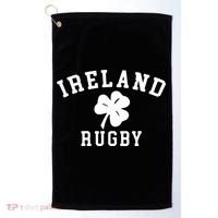 IRELAND RUGBY Shirts Irish Shamrock Rugby Golf Towel thumb 0