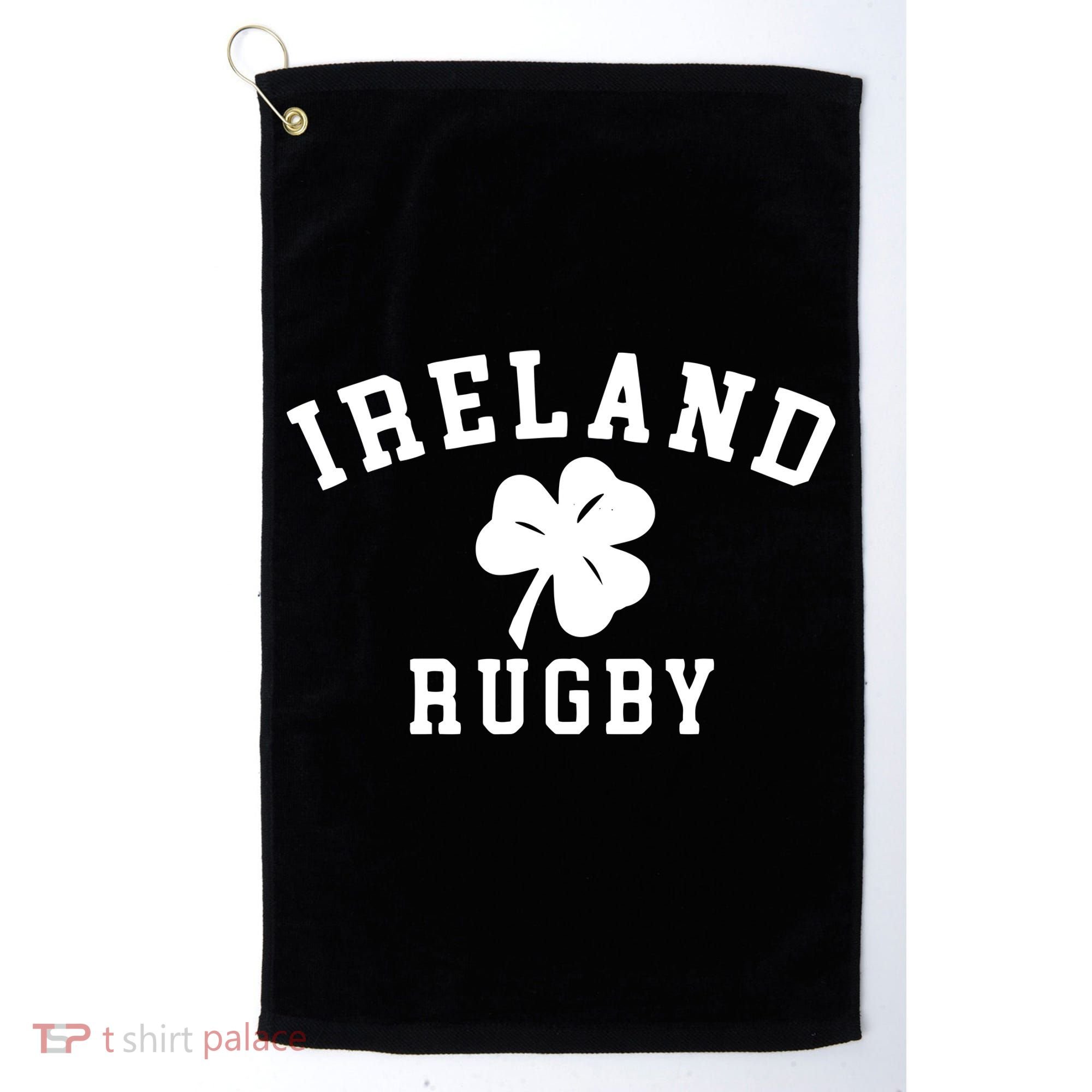 IRELAND RUGBY Shirts Irish Shamrock Rugby Golf Towel