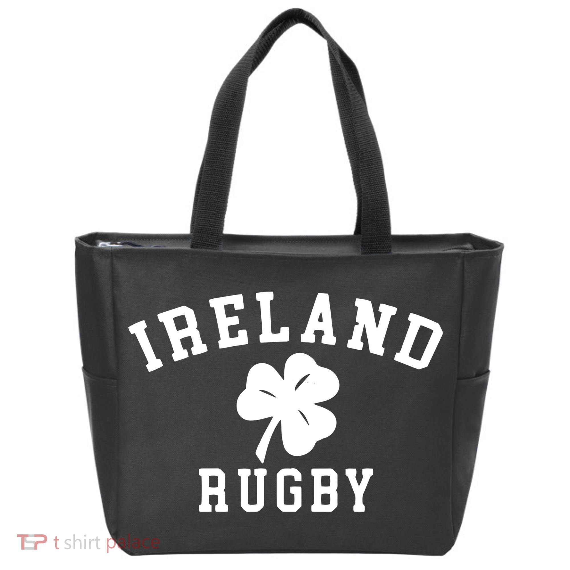 IRELAND RUGBY Shirts Irish Shamrock Rugby Tote Bag