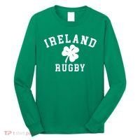 IRELAND RUGBY Shirts Irish Shamrock Rugby Long Sleeve Shirt thumb 0