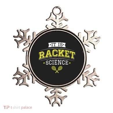 Its Racket Science Funny Tennis Lover Coach Ornament