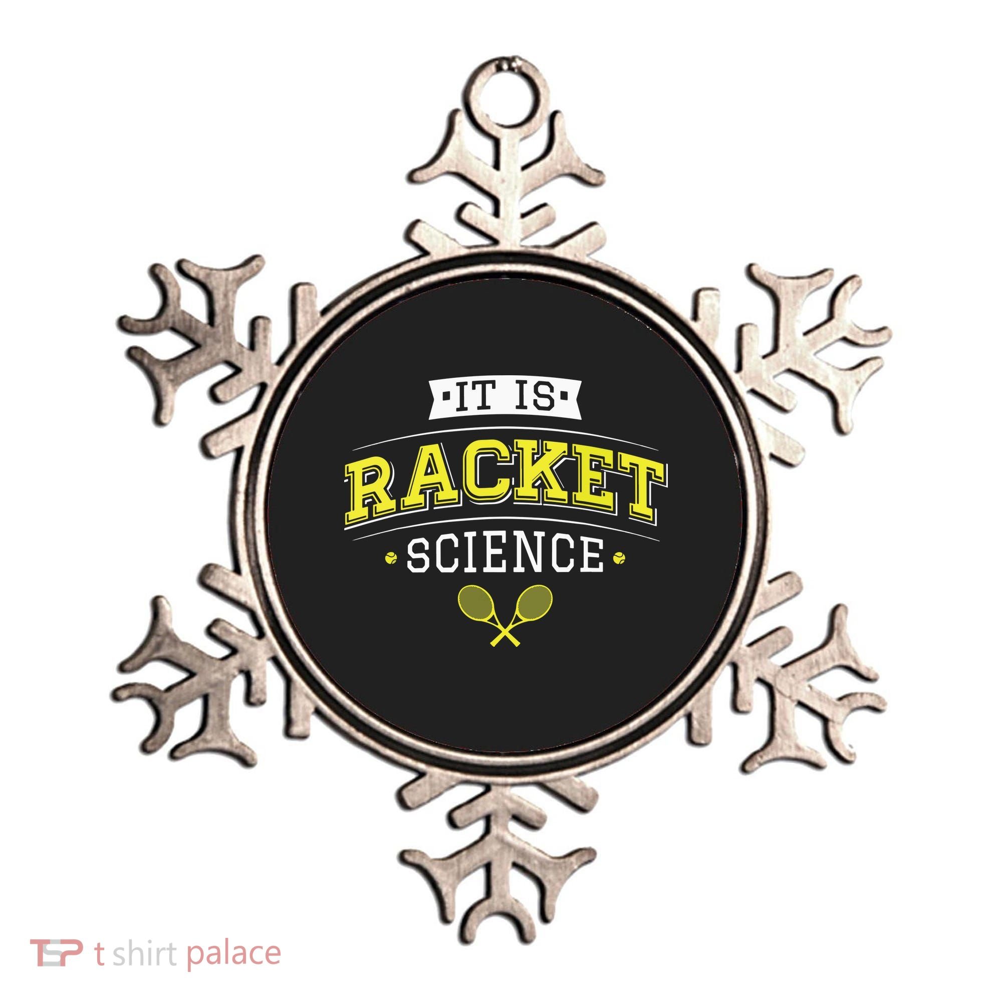Its Racket Science Funny Tennis Lover Coach Ornament