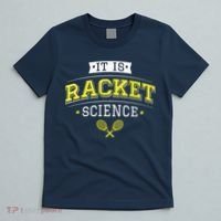 Its Racket Science Funny Tennis Lover Coach T-Shirt thumb 5