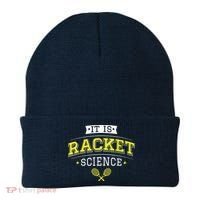 Its Racket Science Funny Tennis Lover Coach Beanie thumb 0