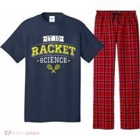 Its Racket Science Funny Tennis Lover Coach Pajama Set thumb 0