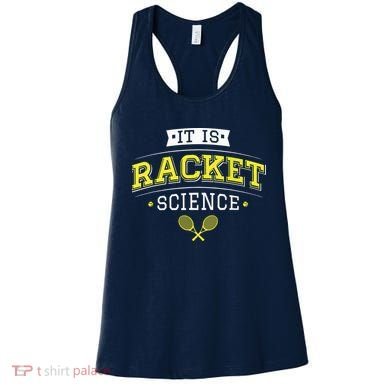 Its Racket Science Funny Tennis Lover Coach Women's Tank Top
