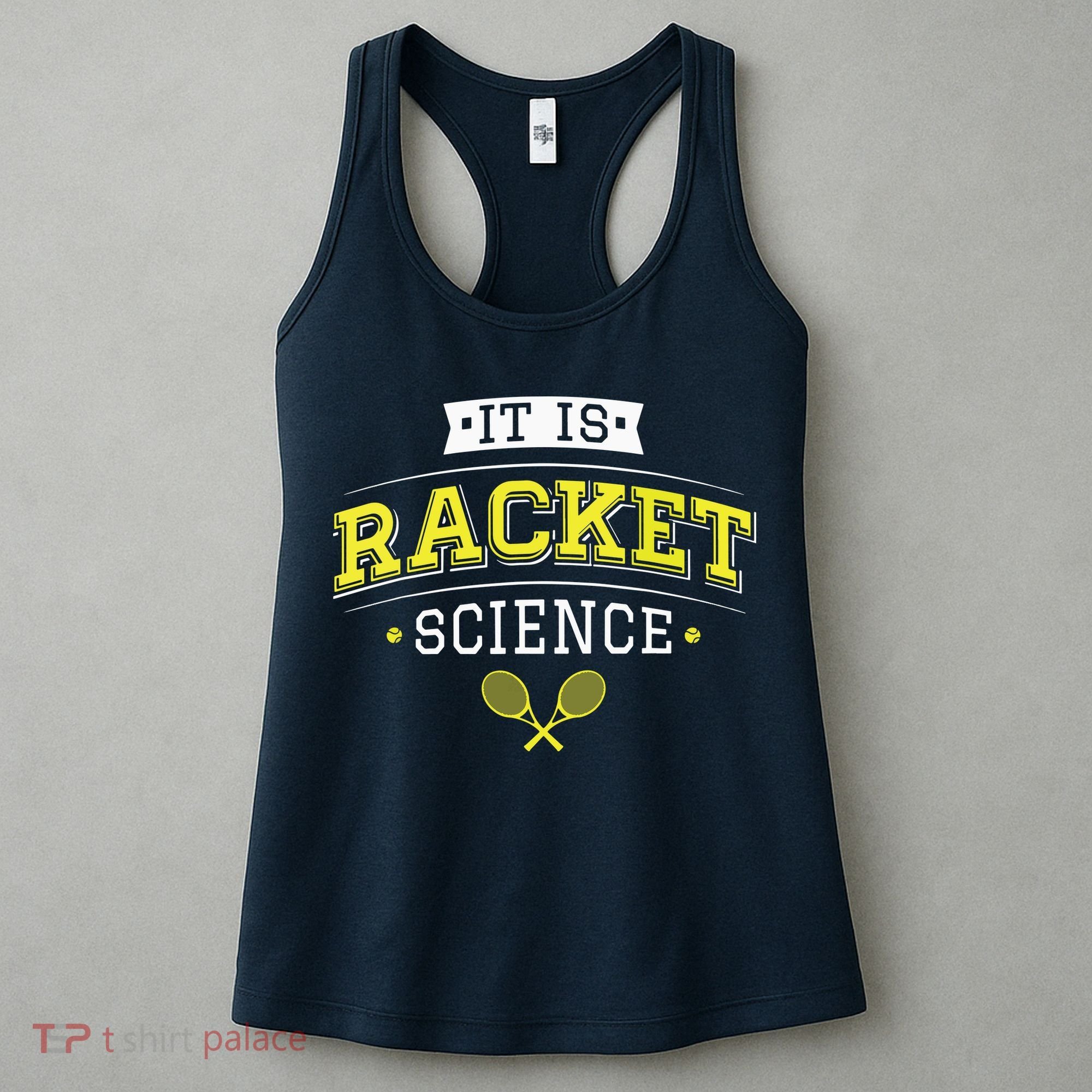 Its Racket Science Funny Tennis Lover Coach Women's Tank Top