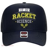 Its Racket Science Funny Tennis Lover Coach Hat thumb 0