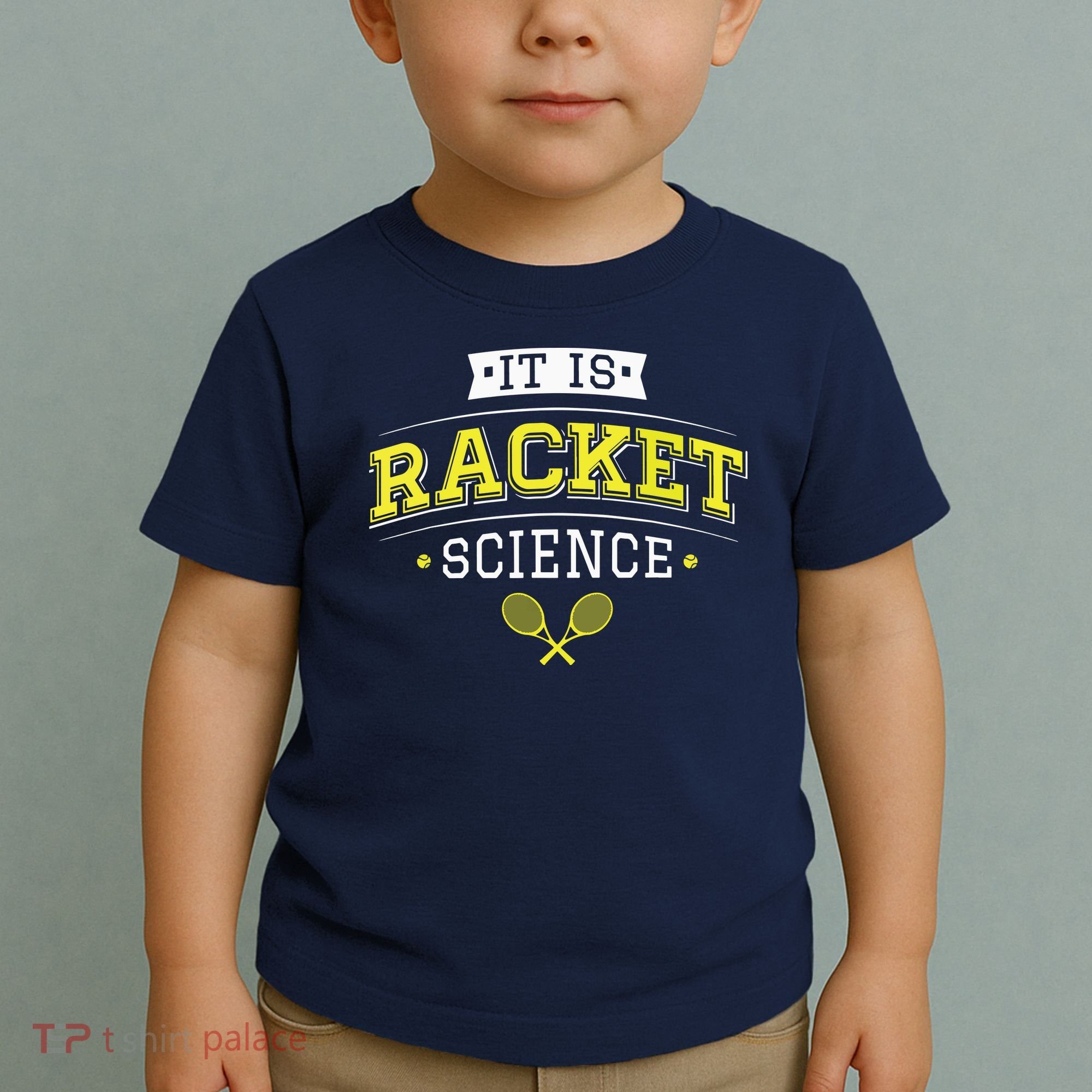 Its Racket Science Funny Tennis Lover Coach Toddler T-Shirt