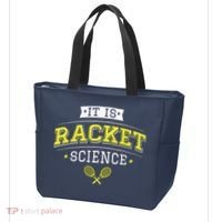 Its Racket Science Funny Tennis Lover Coach Tote Bag thumb 3