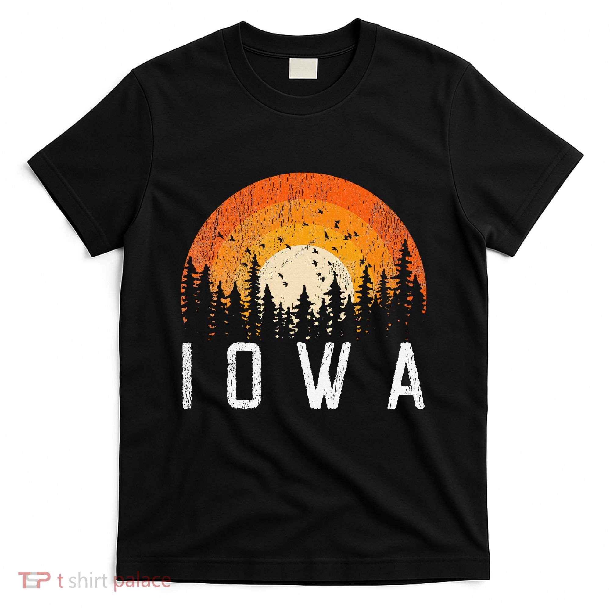 Iowa Retro Style Vintage 70s 80s 90s T-Shirt
