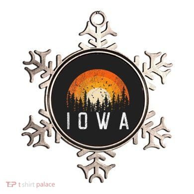 Iowa Retro Style Vintage 70s 80s 90s Ornament