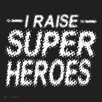 I Raise Super Heroes Proud Super Mom Super Dad Gift Beanie thumb 2