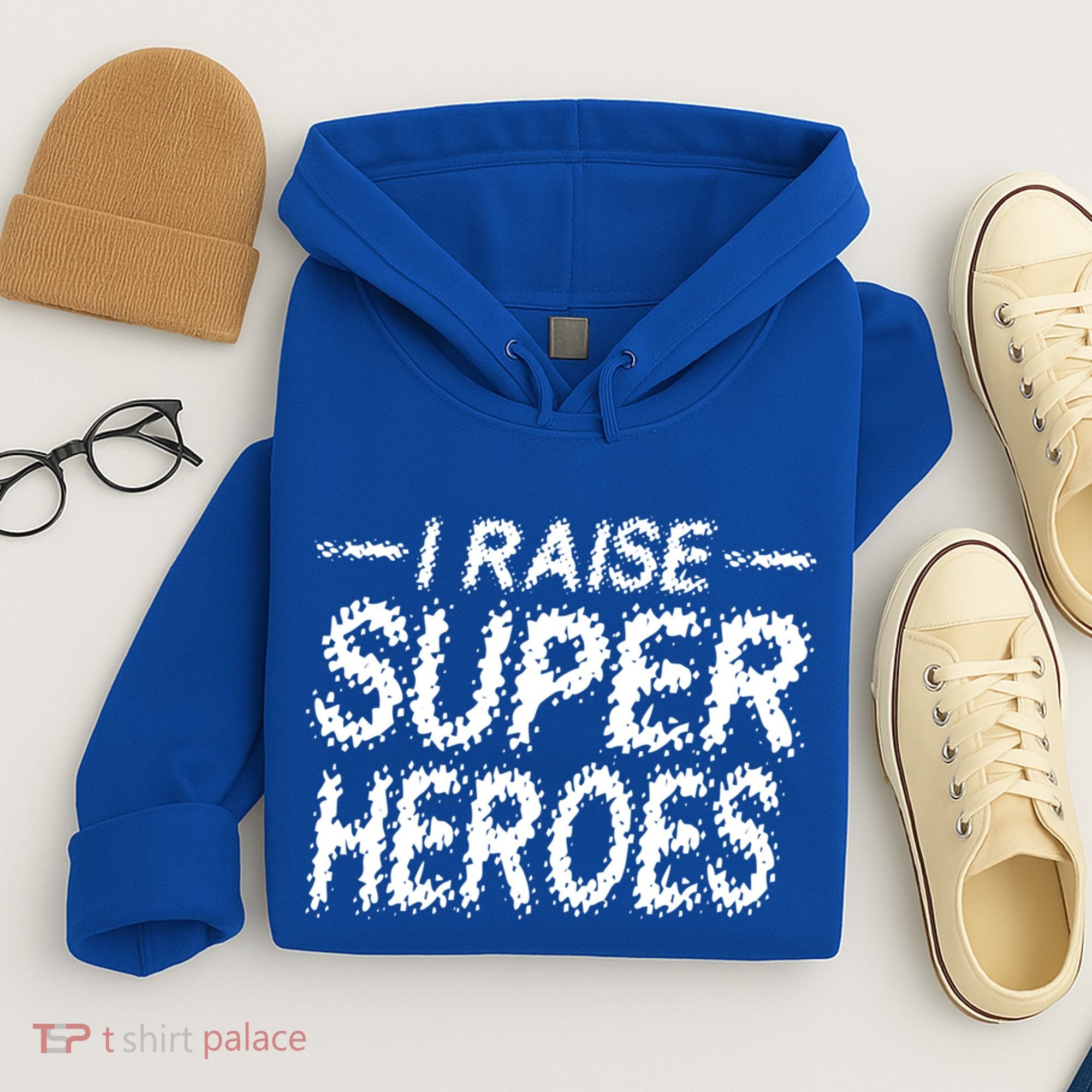 I Raise Super Heroes Proud Super Mom Super Dad Gift Hoodie