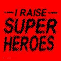 I Raise Super Heroes Proud Super Mom Super Dad Gift Santa Hat thumb 1