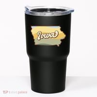 Iowa Retro Sunset Logo Tumbler thumb 0