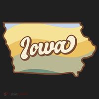 Iowa Retro Sunset Logo Tumbler thumb 3