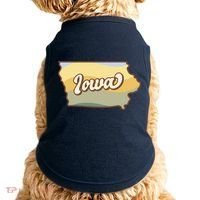 Iowa Retro Sunset Logo Doggie Tank thumb 0