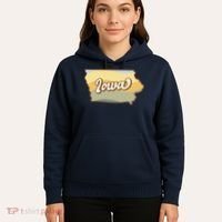 Iowa Retro Sunset Logo Hoodie thumb 5
