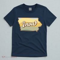 Iowa Retro Sunset Logo T-Shirt thumb 5