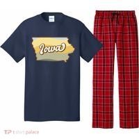 Iowa Retro Sunset Logo Pajama Set thumb 0