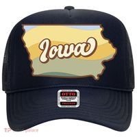 Iowa Retro Sunset Logo Hat thumb 0