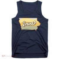 Iowa Retro Sunset Logo Tank Top thumb 0