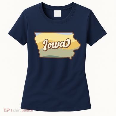Iowa Retro Sunset Logo Women's T-Shirt