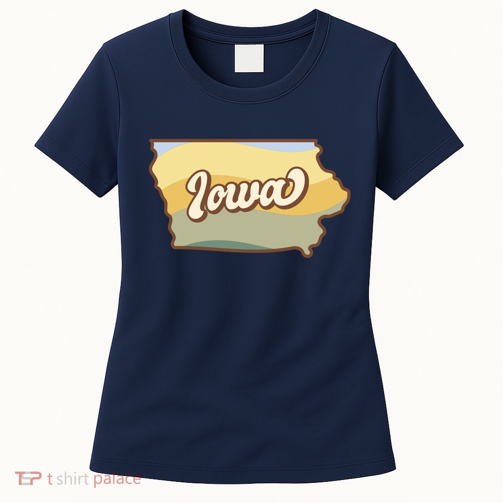 Iowa Retro Sunset Logo Women's T-Shirt