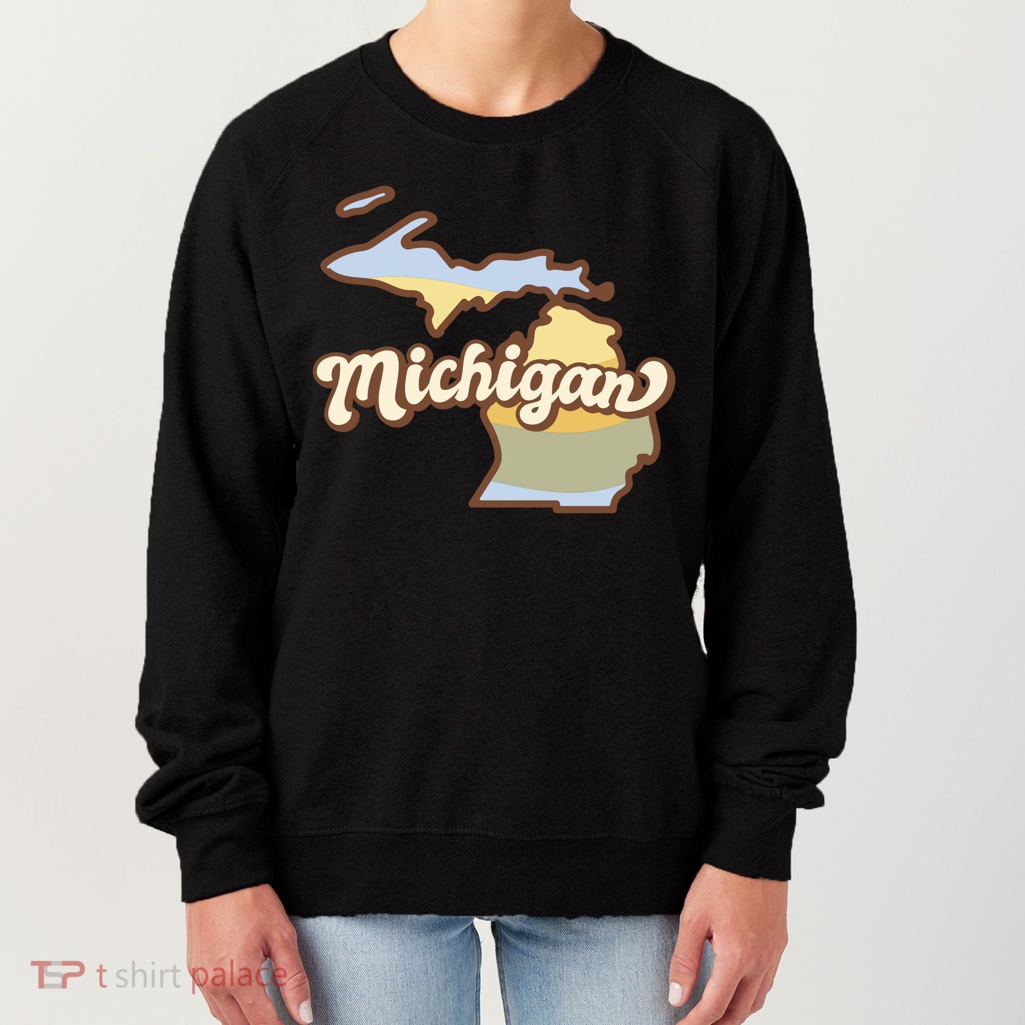 Iowa Retro Sunset Logo Women's Sweatshirt