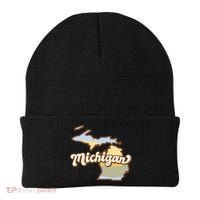 Iowa Retro Sunset Logo Beanie thumb 0