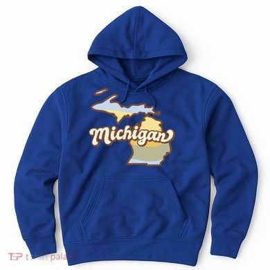 Iowa Retro Sunset Logo Hoodie