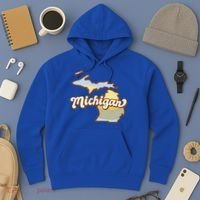 Iowa Retro Sunset Logo Hoodie thumb 3