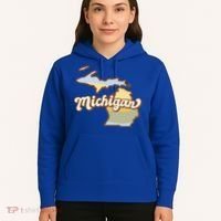 Iowa Retro Sunset Logo Hoodie thumb 5