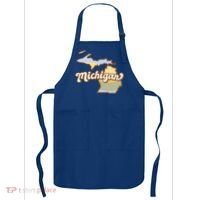 Iowa Retro Sunset Logo Apron thumb 0