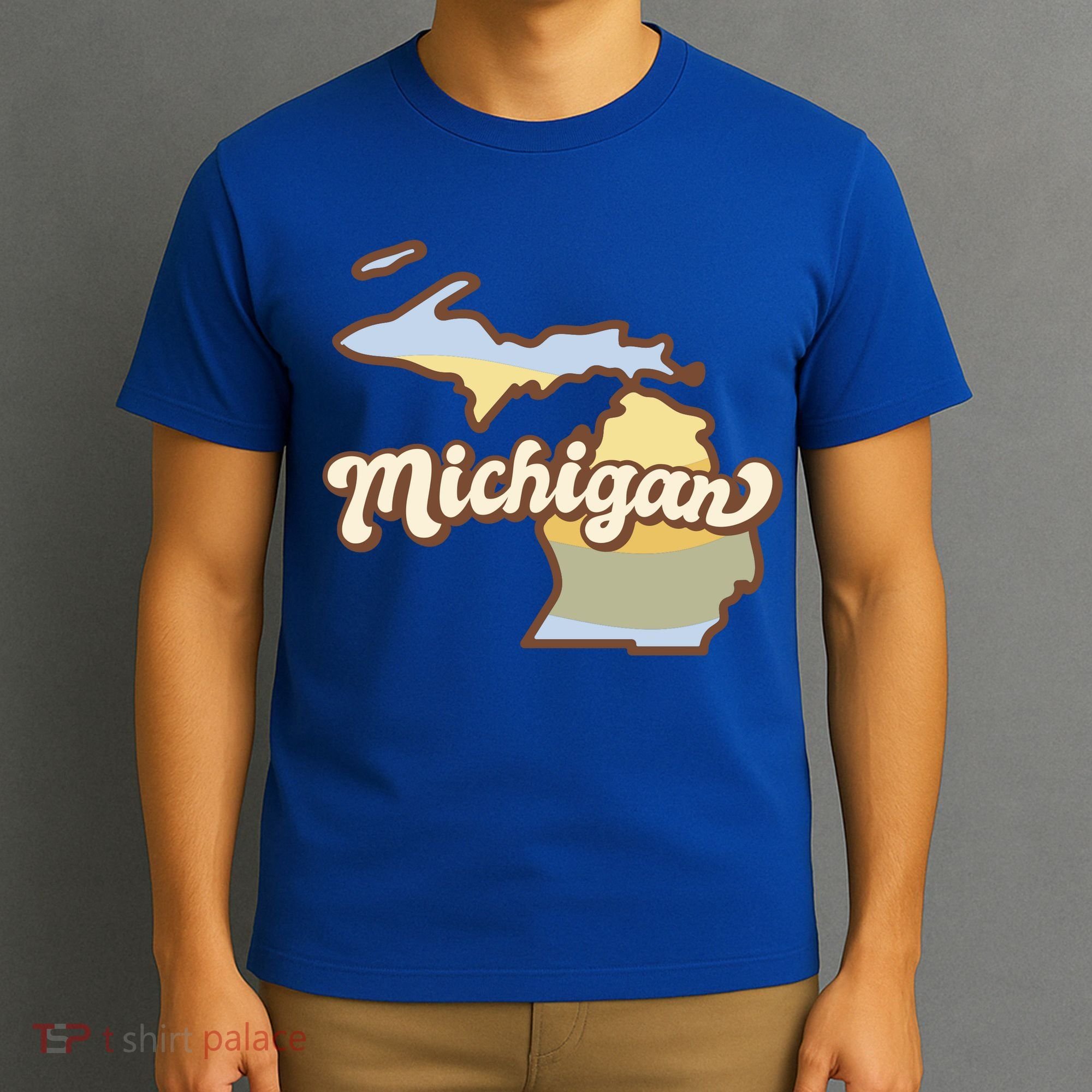 Iowa Retro Sunset Logo T-Shirt