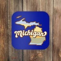 Iowa Retro Sunset Logo Coaster thumb 0