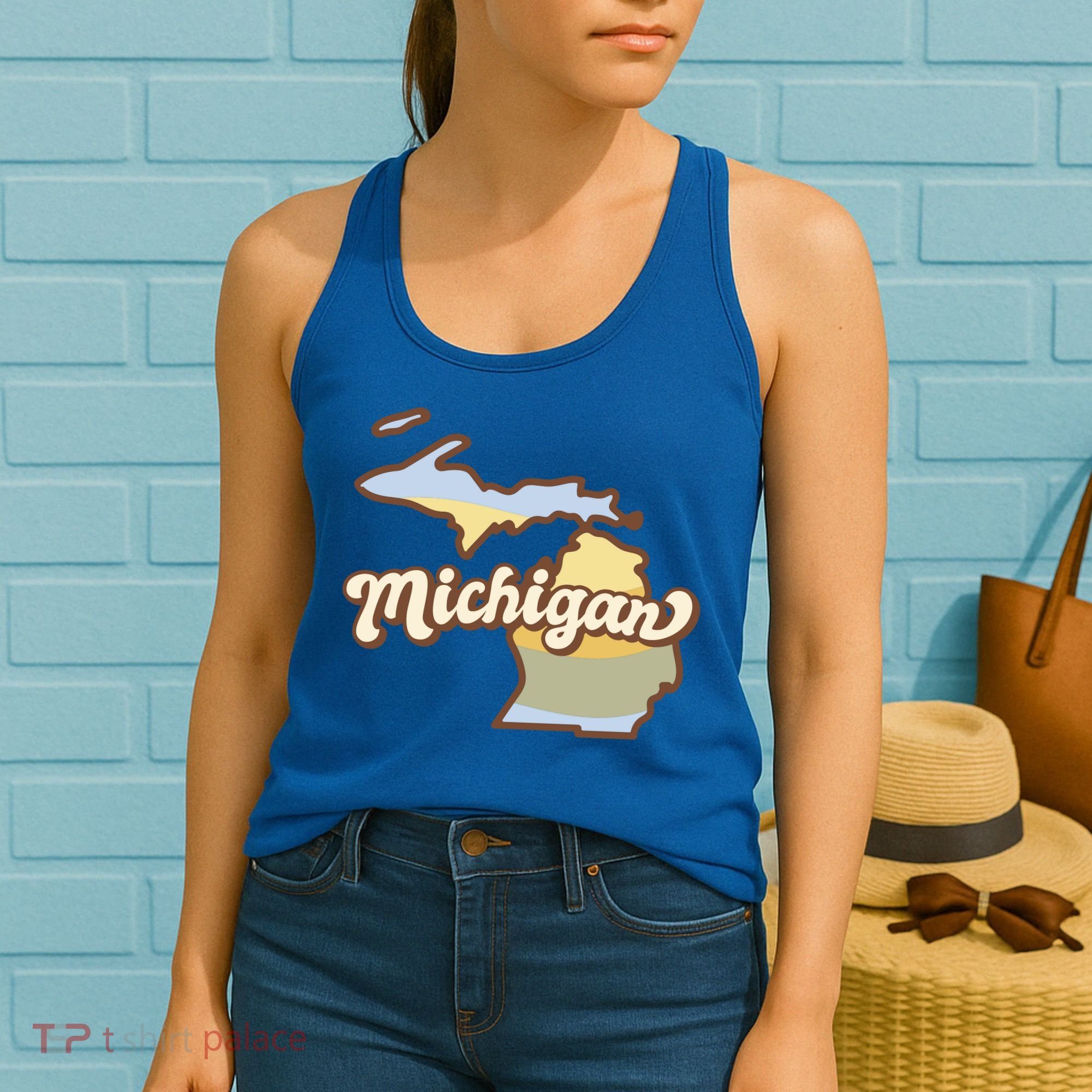 Iowa Retro Sunset Logo Women's Tank Top