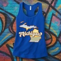 Iowa Retro Sunset Logo Women's Tank Top thumb 3