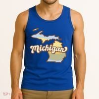 Iowa Retro Sunset Logo Tank Top thumb 3