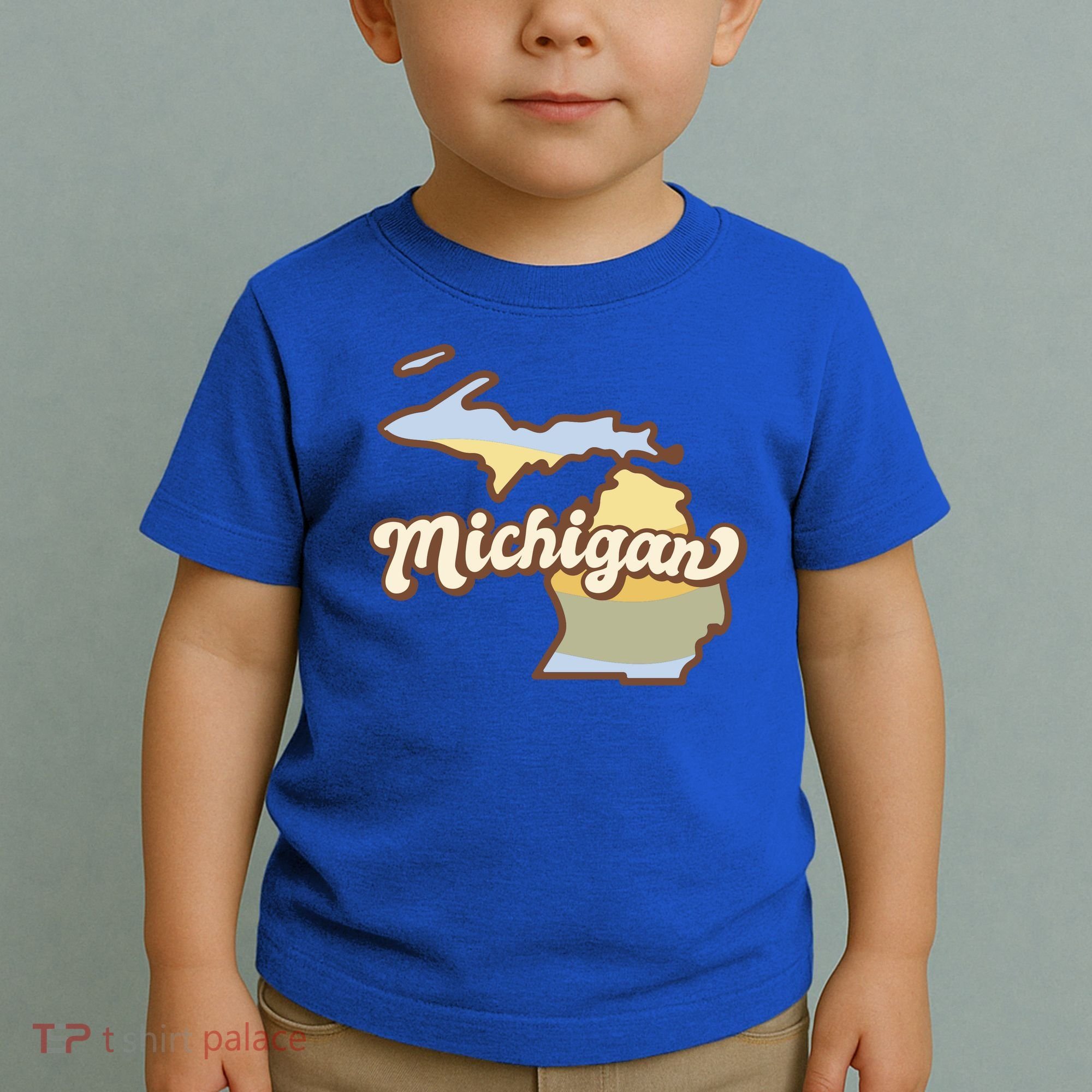 Iowa Retro Sunset Logo Toddler T-Shirt