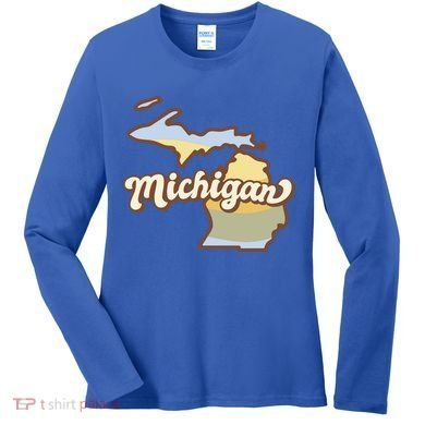 Iowa Retro Sunset Logo Women's Long Sleeve Shirt