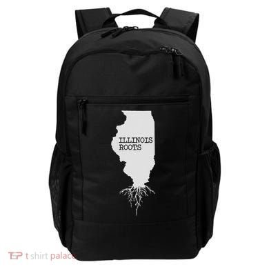 Illinois Roots  State Map Gift Illinois Backpack